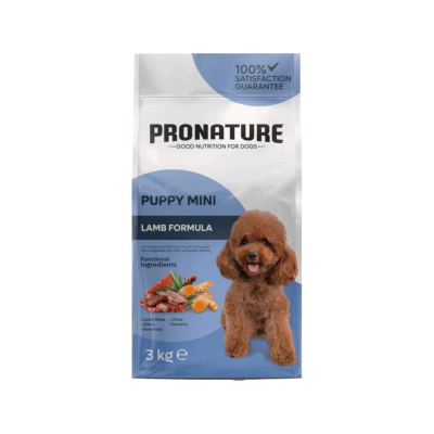 Pronature Küçük Irk Kuzulu ve Pirinçli Yavru Köpek Maması 3kg