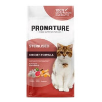 Pronature Kilo Kontrolü için Tavuklu ve Pirinçli Kısırlaştırılmış Yetişkin Kedi Maması 10kg