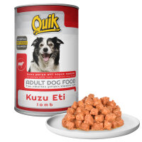 Quik Kuzu Etli Yetişkin Köpek Konservesi 415gr