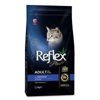 Reflex Plus Somonlu ve Pirinçli Yetişkin Kedi Maması 1,5kg