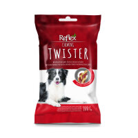 Reflex Chewing Twister Kümes ve Av Hayvanlı Atıştırmalık Köpek Ödülü 100gr