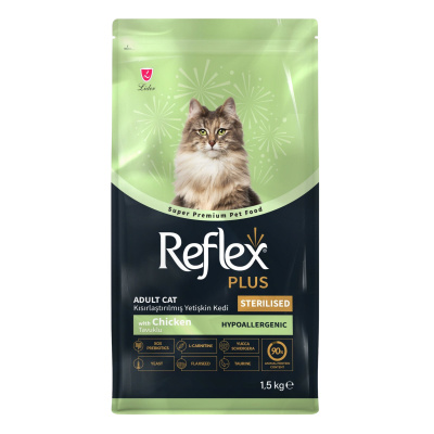 Reflex Plus Tavuklu Kısırlaştırılmış Kedi Maması 1,5kg