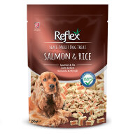 Reflex Somonlu ve Pirinçli Yarı Yumuşak Köpek Ödül Maması 150gr