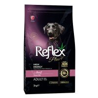 Reflex Plus Yüksek Aktiviteli Dana Etli Yetişkin Köpek Maması 3kg