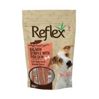 Reflex Kıtır Balık Derili Somonlu Köpek Ödül Çubuğu 80gr