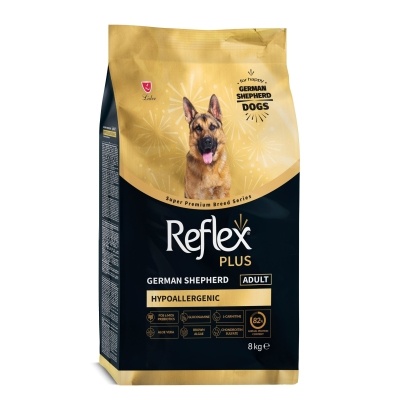 Reflex Plus Hipoalerjenik German Shepherd Yetişkin Köpek Maması 8kg