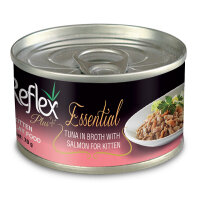 Reflex Plus Essential Ton Balıklı ve Somonlu Yavru Kedi Konservesi 70gr