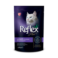 Reflex Plus Pouch Jöle İçinde Kuzu Etli Kedi Konservesi 100gr