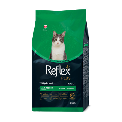 Reflex Plus Tavuklu Yetişkin Kedi Maması 8kg