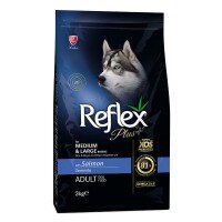 Reflex Plus Orta ve Büyük Irk Somonlu Yetişkin Köpek Maması 3kg