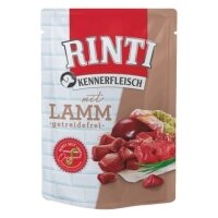 Rinti Pouch Sığır ve Kuzu Etli Tahılsız Yetişkin Köpek Konservesi 400gr