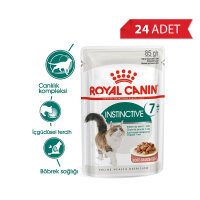 Royal Canin Sos İçinde 7+ Yaşlı Kedi Konservesi 85gr (24 Adet)