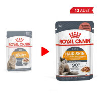 Royal Canin Intense Beauty Jöle İçinde Yetişkin Kedi Konservesi 85gr (12 Adet)