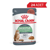 Royal Canin Digest Sensitive Sos İçinde Yetişkin Kedi Konservesi 85gr (24 Adet)