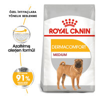 Royal Canin Medium Dermacomfort Deri ve Tüy Sağlığı için Orta Irk Yetişkin Köpek Maması 12kg