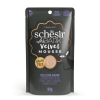 Schesir After Dark Pouch Tavuk ve Ördekli Tahılsız Yetişkin Kedi Konservesi 80gr