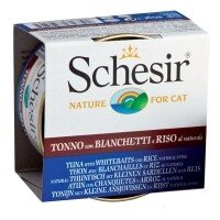 Schesir Suda Pişirilmiş Ringa ve Ton Balıklı Kedi Konservesi 85gr