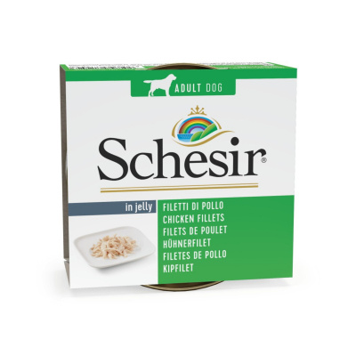 Schesir Jöle İçinde Tavuklu Yetişkin Köpek Konservesi 150gr