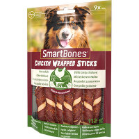 Smart Bones Tavuk Sargılı Küçük Irk Köpek Ödül Maması 112gr (9'lu)