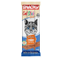Snacky Cat Stick Special Somonlu Tahılsız Kedi Ödül Çubuğu 15gr (3'lü)