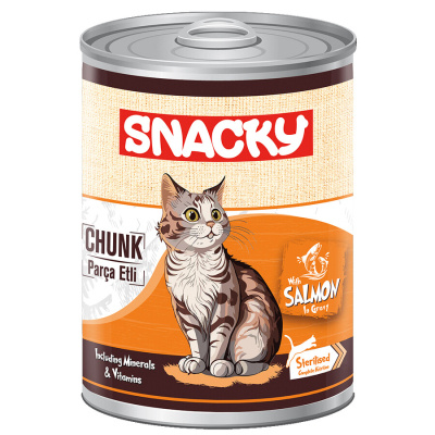 Snacky Kısırlaştırılmış Kedi Konservesi