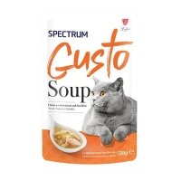 Spectrum Gusto Tavuk Somon ve Kabaklı Kedi Çorbası 50gr