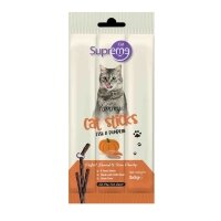 Supreme Cat Sticks Ton Balıklı ve Bal Kabaklı Kedi Ödül Çubuğu 5gr (3'lü)