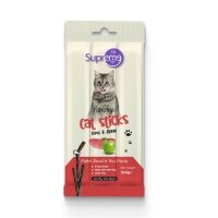 Supreme Cat Sticks Sığır Etli ve Elmalı Kedi Ödül Çubuğu 5gr (3'lü)