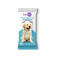 Supreme Dog Hypo-Allergenic Köpekler için Temizleme ve Bakım Mendili (60'lı)