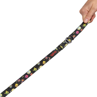 Tailpetz Space Desenli Kedi ve Köpek Gezdirme Kayışı 100x1,5cm