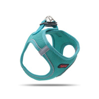 Tailpetz Air-Mesh Küçük Irk Köpek Göğüs Tasması 48-54cm (Zümrüt Yeşili) [L]