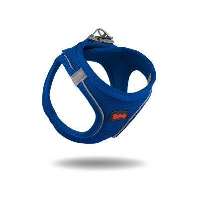 Tailpetz Air-Mesh Küçük Irk Köpek Göğüs Tasması 44-48cm [M] (Saks Mavi)