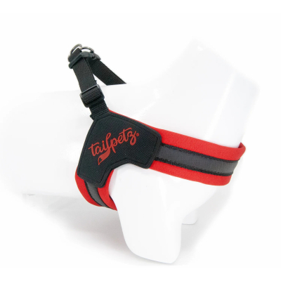Tailpetz V-Tipi Köpek Göğüs Tasması (Kırmızı) [L]