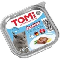 Tomi Pate Kümes Hayvanlı Yetişkin Kedi Konservesi 100gr