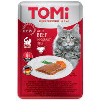 Tomi Pate Dana Etli ve Havuçlu Yetişkin Kedi Konservesi 100gr