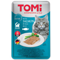 Tomi Pate Somon ve Yumurtalı Yetişkin Kedi Konservesi 100gr