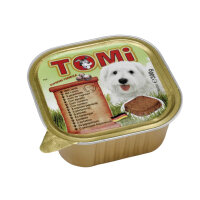 Tomi Pate Yaban Hayvanlı Yetişkin Köpek Konservesi 300gr