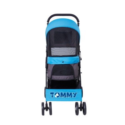 Tommy Kedi ve Köpek Taşıma Arabası 67x47x98cm (Mavi)