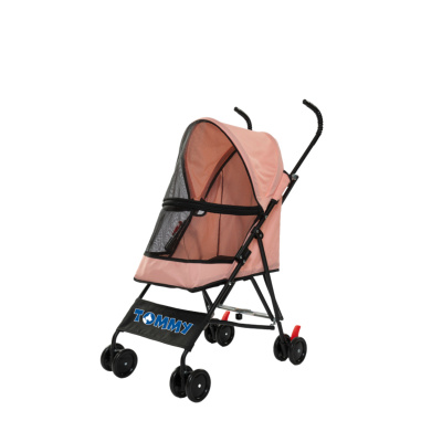 Tommy Kedi ve Köpek Taşıma Arabası 60x43x94cm (Pembe)