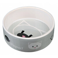 Trixie Kediler için Seramik Mama ve Su Kabı 12cm 300ml (Karışık Renkli)