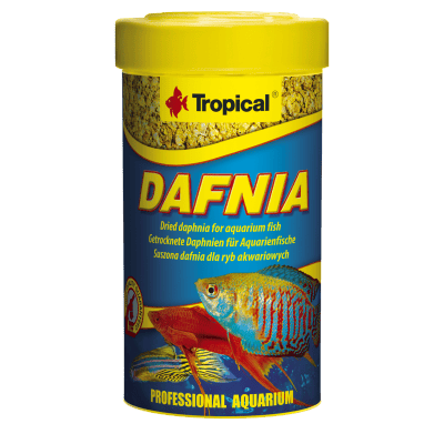 Tropical Dafnia Süs Balıkları İçin Kurutulmuş Doğal Balık Yemi 100ml 18gr
