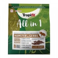 Tropifit All in 1 Hayvansal Proteinli Hamster ve Gerbil Yemi 500gr