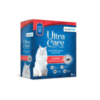 Ultra Care Coarse Uzun Tüylü Kediler İçin Kalın Taneli Bahar Kokulu Bentonit Kedi Kumu 8lt