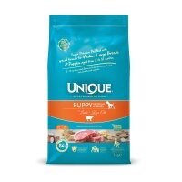 Unique Medium&Large Kuzulu Orta ve Büyük Irk Düşük Tahıllı Yavru Köpek Maması 3kg