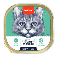 Wanpy Alutray Ezme Ton Balıklı Kedi Konservesi 40gr