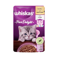 Whiskas Pouch Pure Delight Jöle İçinde Tavuklu Yavru Kedi Konservesi 85gr