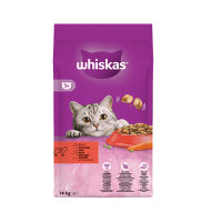 Whiskas Sığır Etli Yetişkin Kedi Maması 14kg