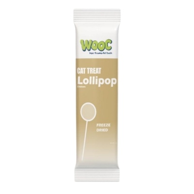 Wooc Lollipop Tavuklu Kedi Ödül Maması 1,4gr