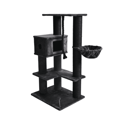 Zampa Tırmalama Tahtalı Kedi Evleri