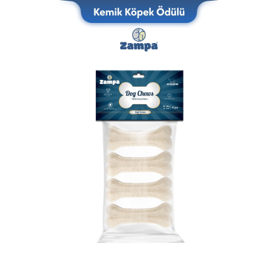 Zampa Beyaz Press Kemik Köpek Ödülü 30-40gr (4'lü)